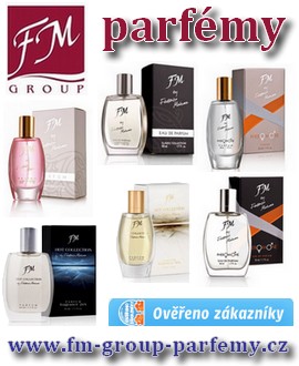 Parfémy FM Group - široký výběr - parfémy klasické, hot parfémy, parfémy s feromony, luxusní parfémy parfémy FM Group